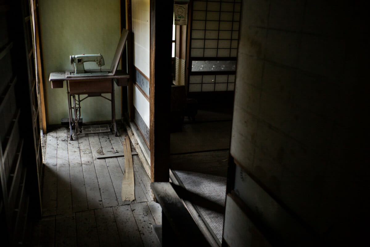 The silent homes of a long-abandoned Japanese mountain village