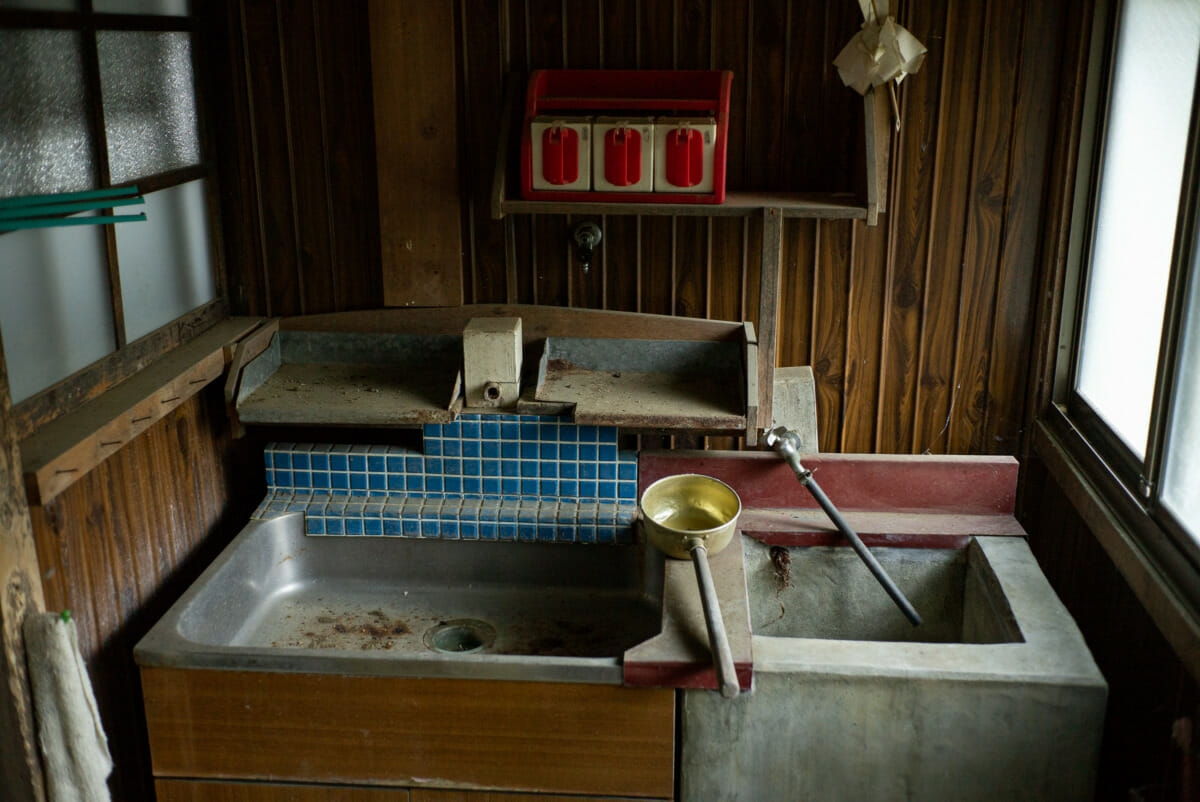 The silent homes of a long-abandoned Japanese mountain village