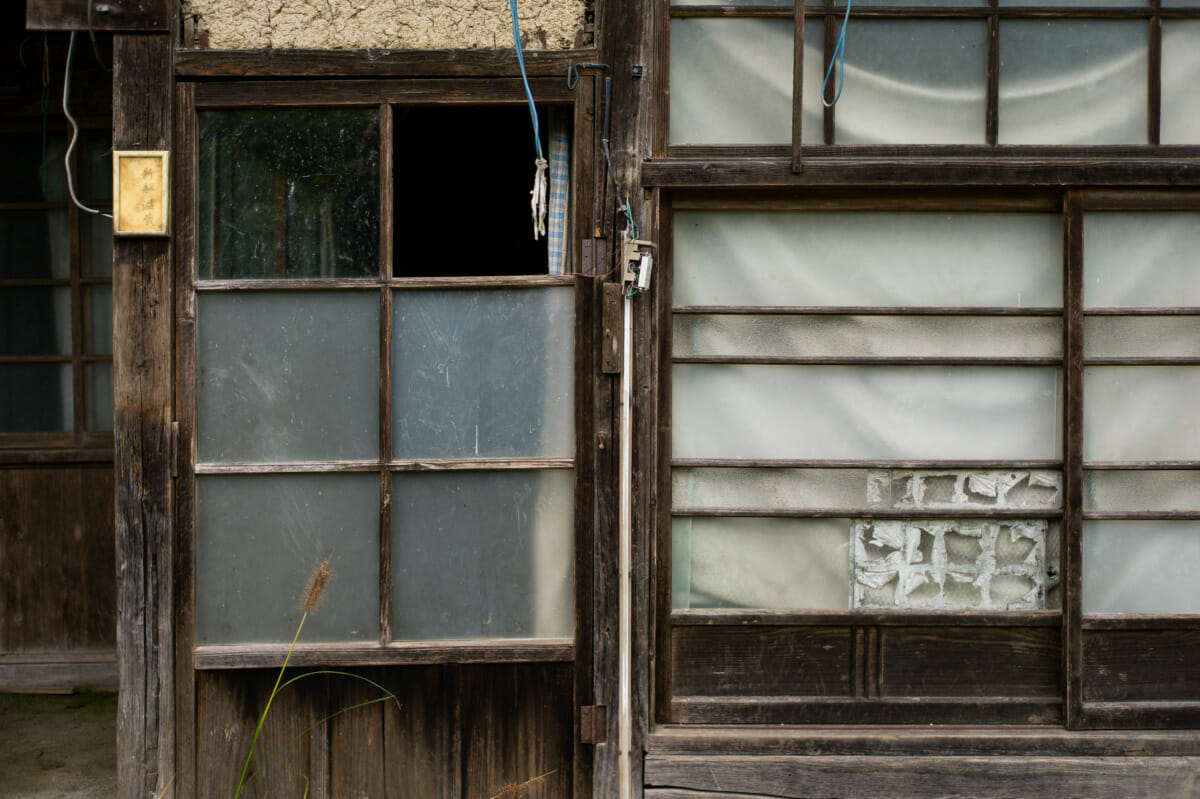 The silent homes of a long-abandoned Japanese mountain village