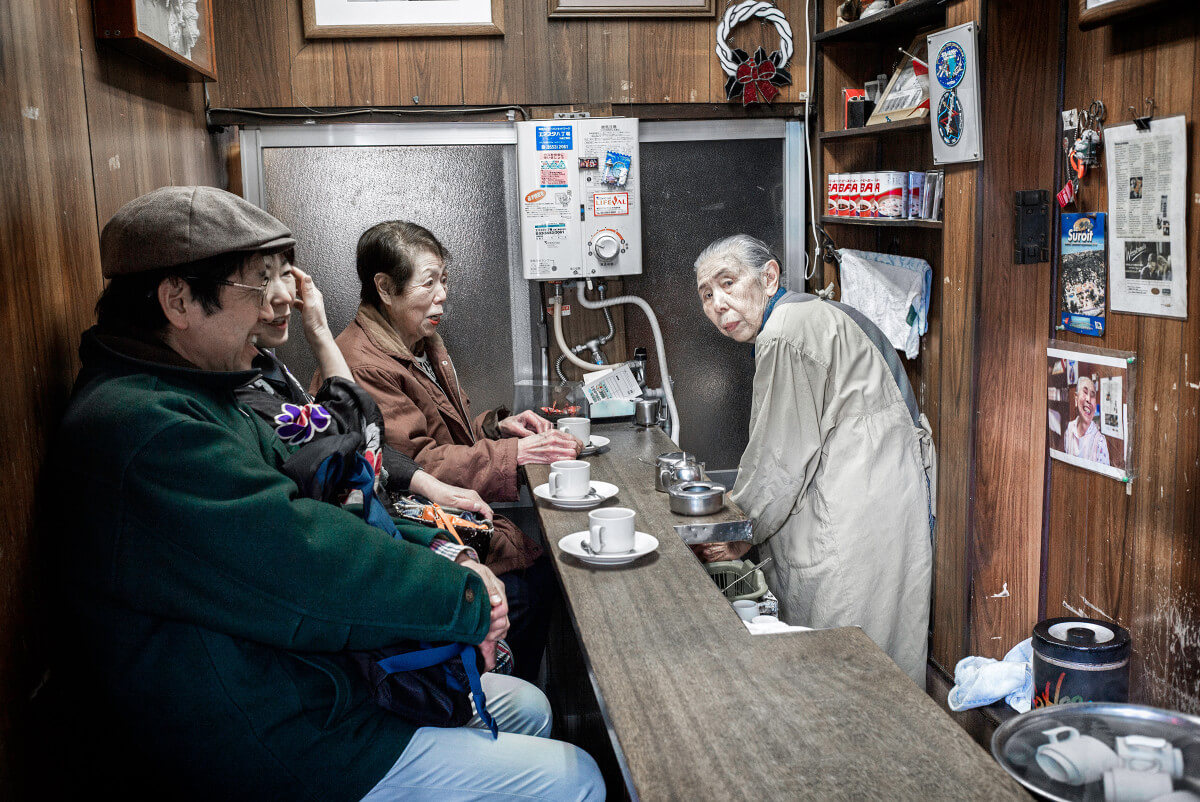 tiny Tokyo coffee shop