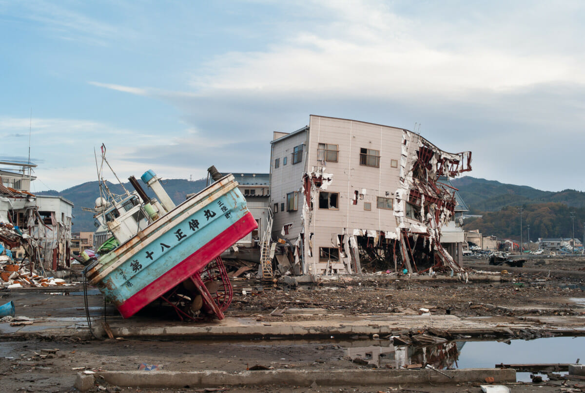 Photographs from Tohoku after the earthquake, tsunami and nuclear meltdown in 2011