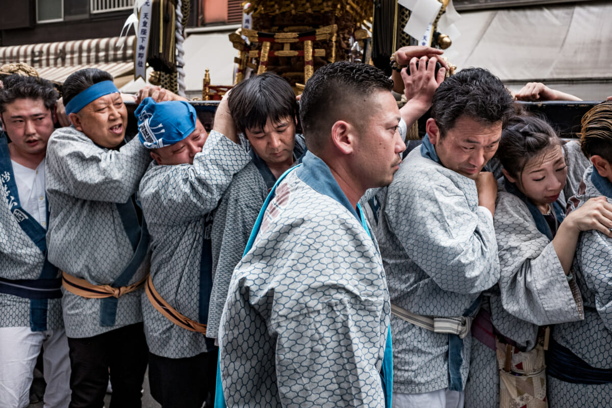 tokyo festival faces and expressions