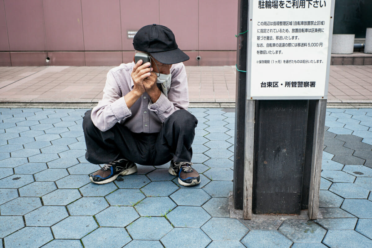 old Tokyo gambler