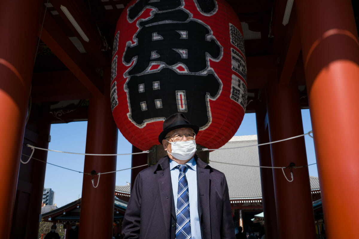 tokyo lantern and a trilby