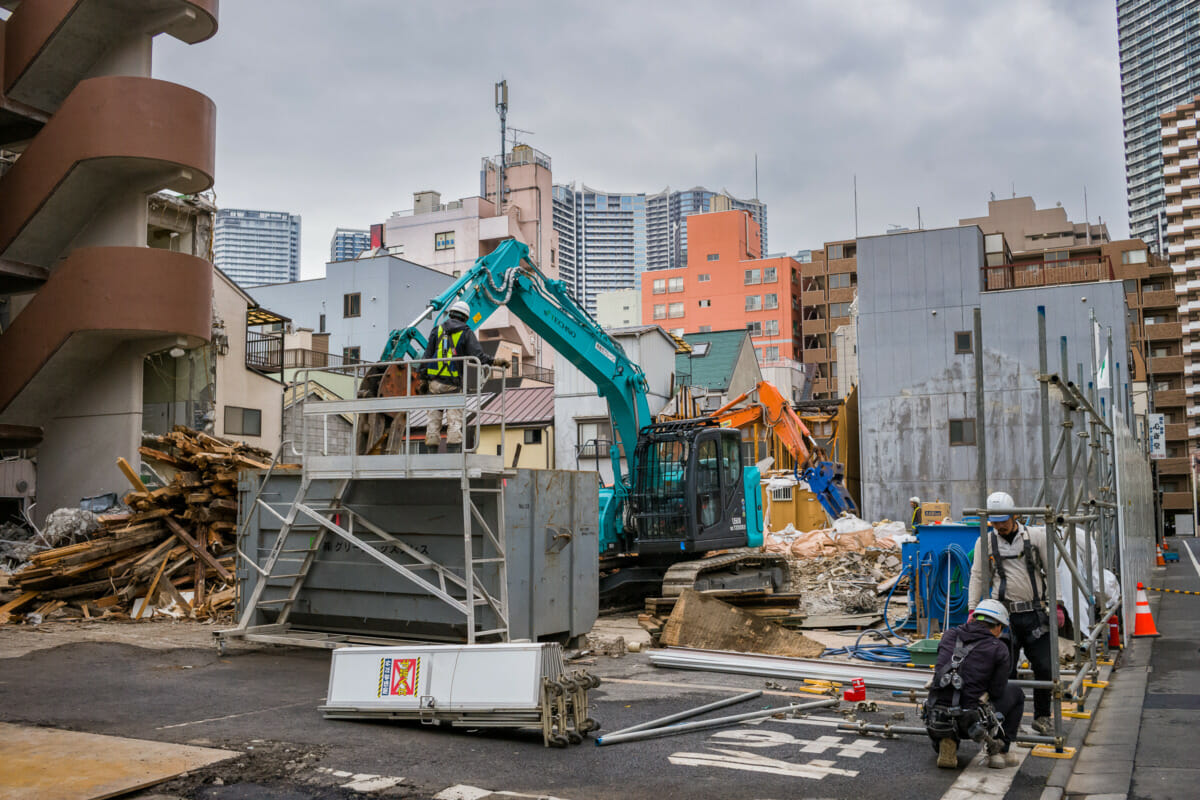 The demolition of a Tokyo neighbourhood