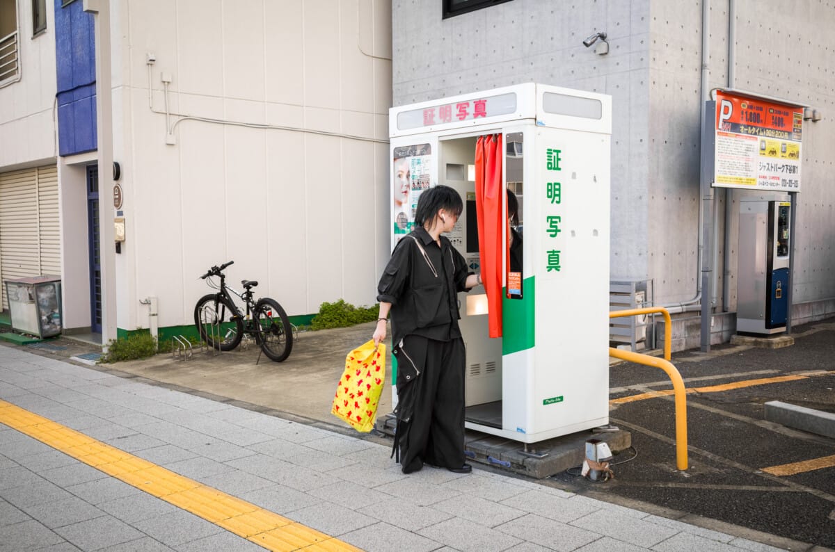 Pictures of Tokyo photo booths
