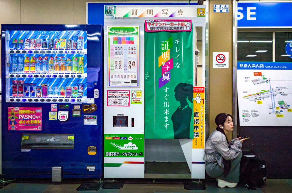 Pictures of Tokyo photo booths