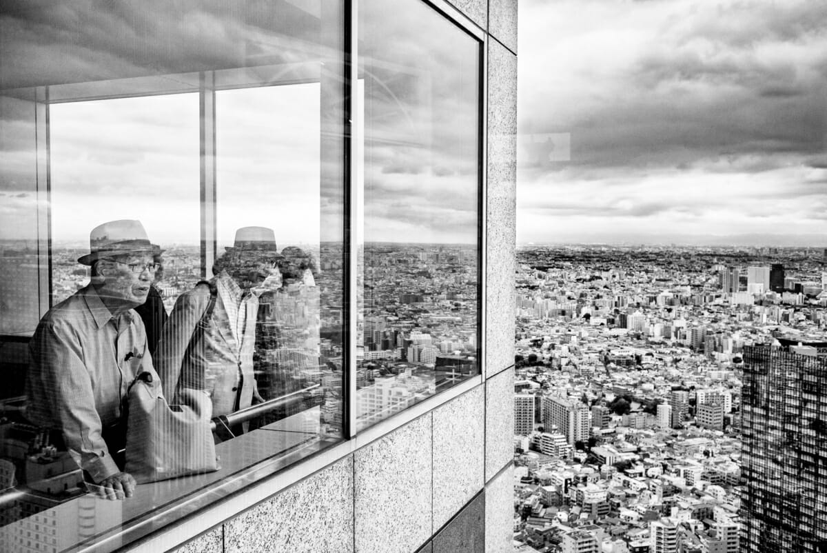 tokyo reflections from high above the city