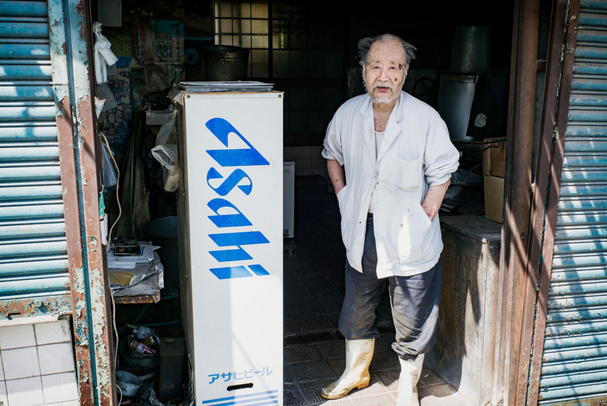 Tokyo side street portrait