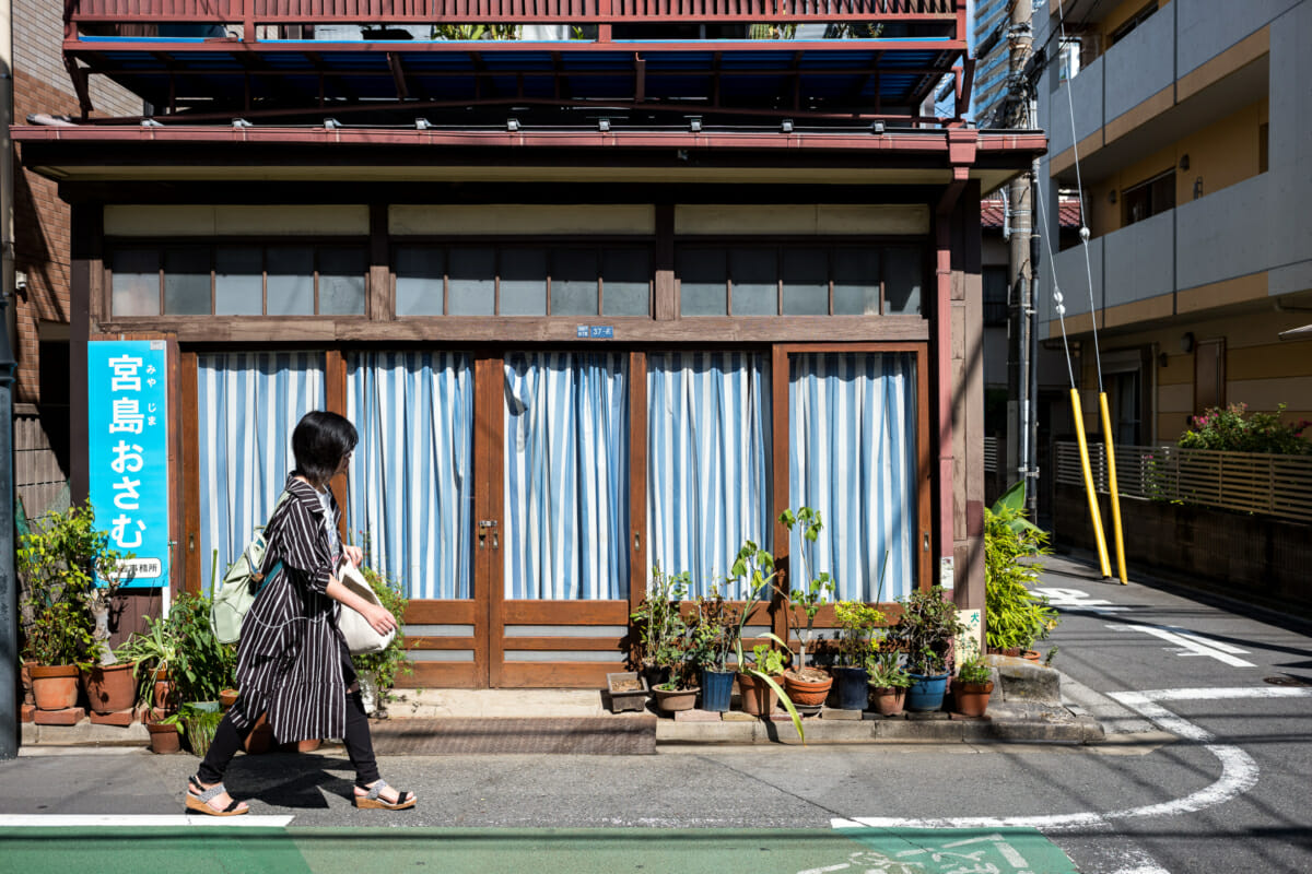 matching Tokyo stripes