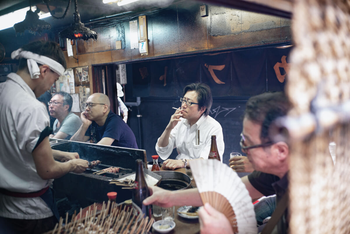 tokyo summer beers fans and cigarettes