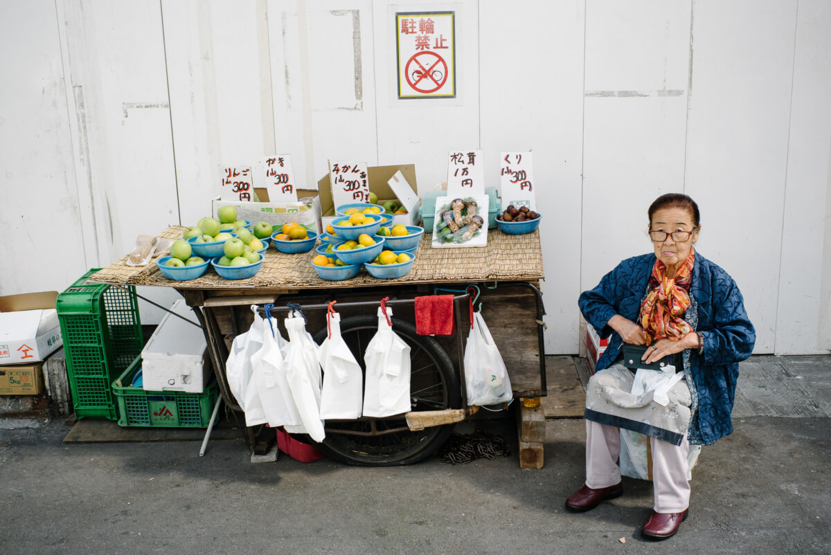 old style Tokyo street stall