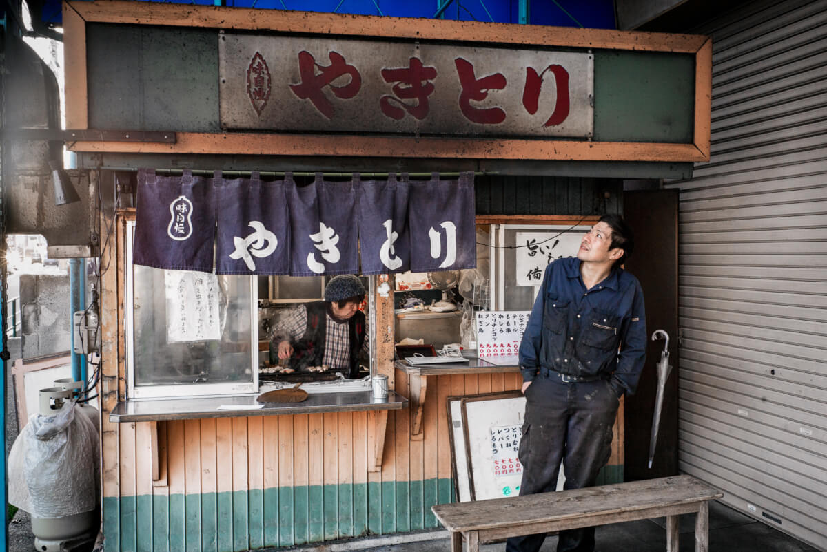 dirty yakitori in tokyo