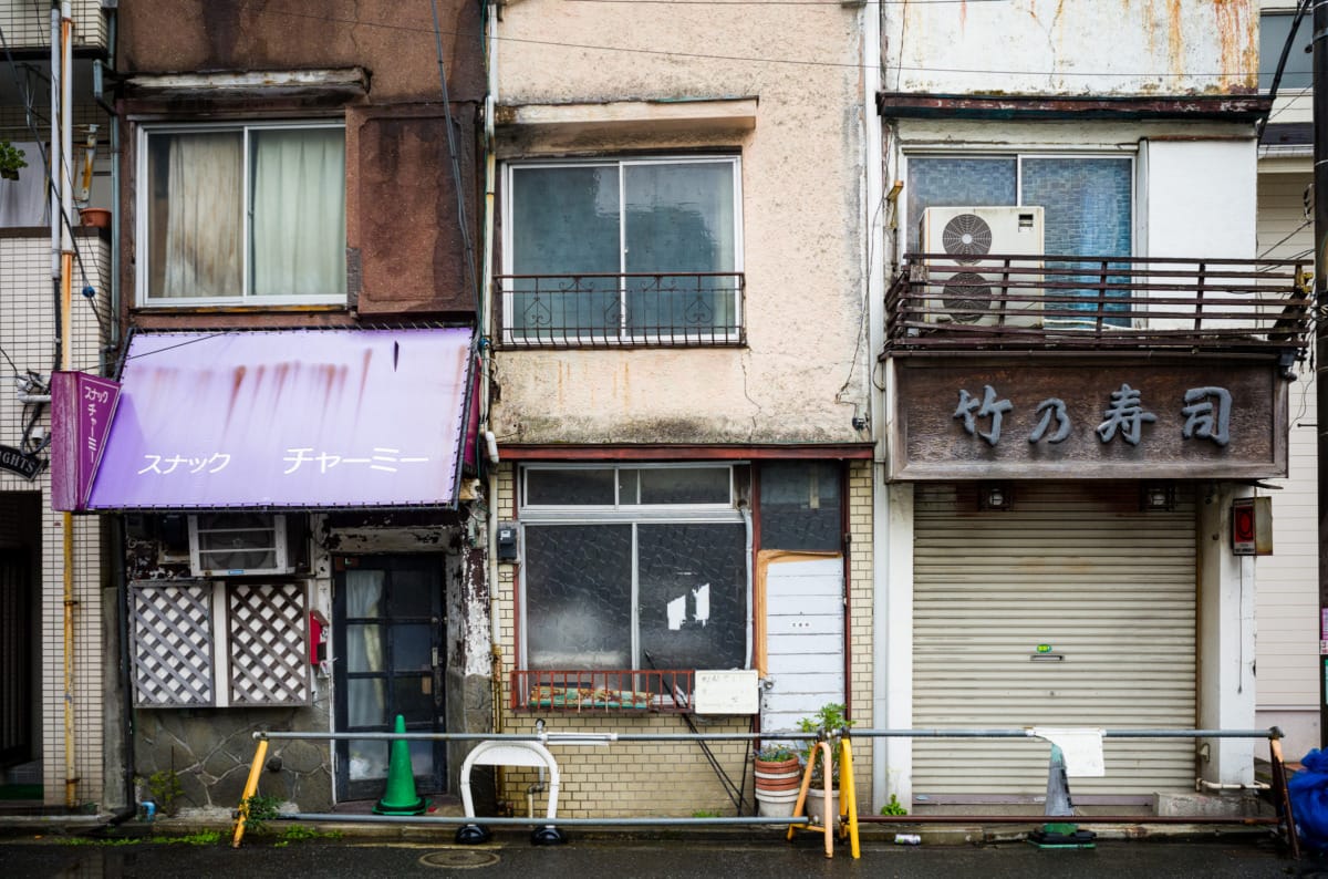 Yokohama in the rain